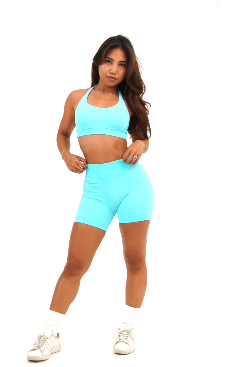 Fresh Mint Halter Bra