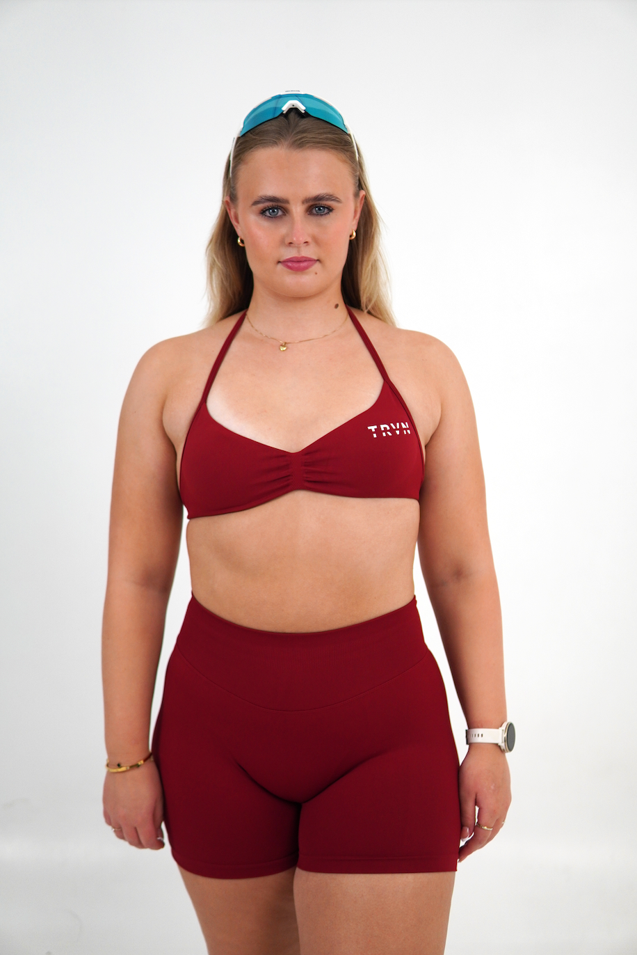 Rouge Strappy Bra