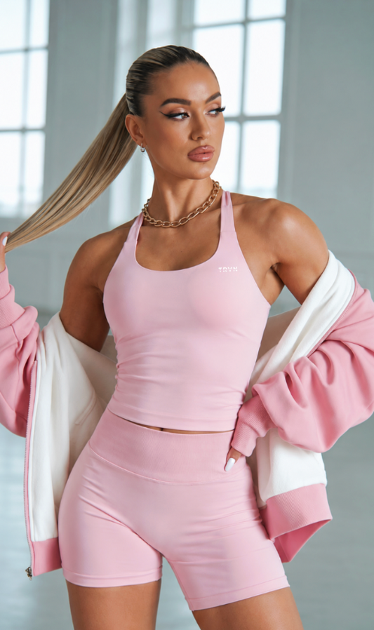 Cloud Rose Halter Top