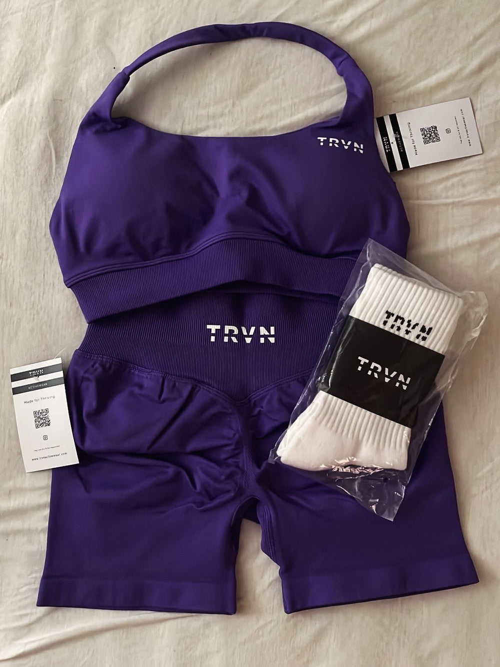 Power Purple Halter Bra - Limited Edition