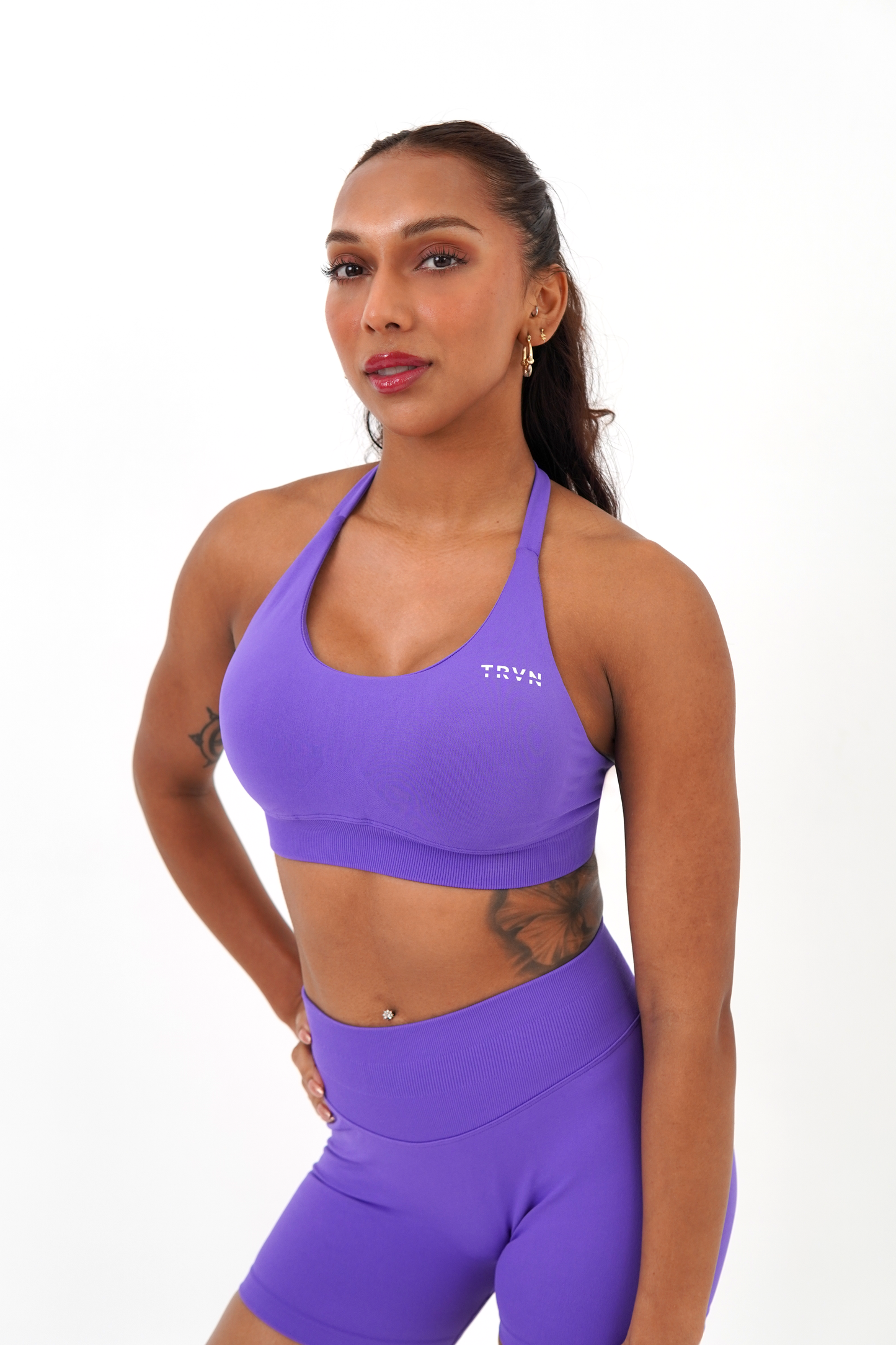 Power Purple Halter Bra - Limited Edition