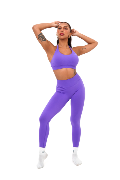 Power Purple Halter Bra - Limited Edition