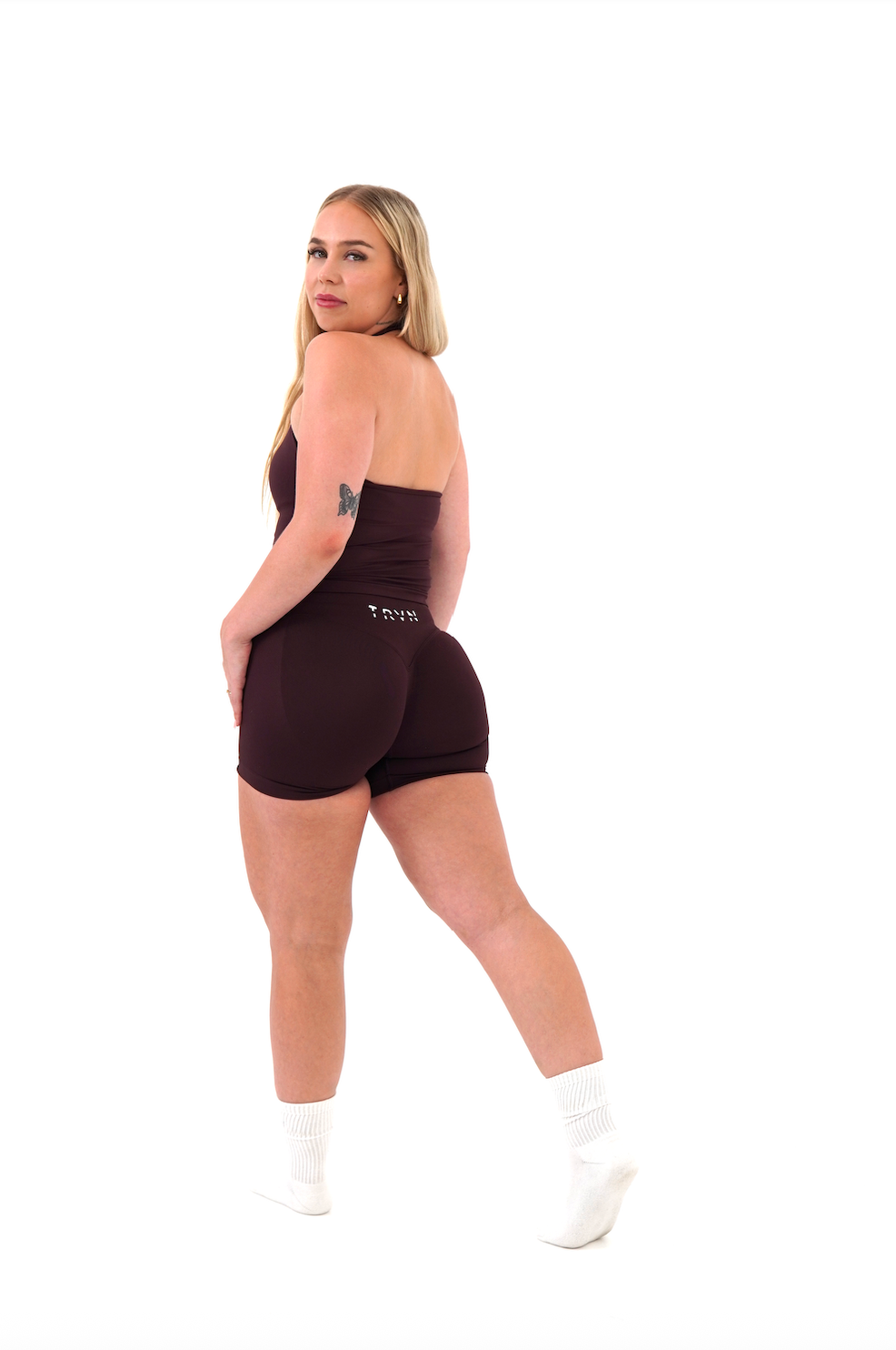 Mocha Strappy Top