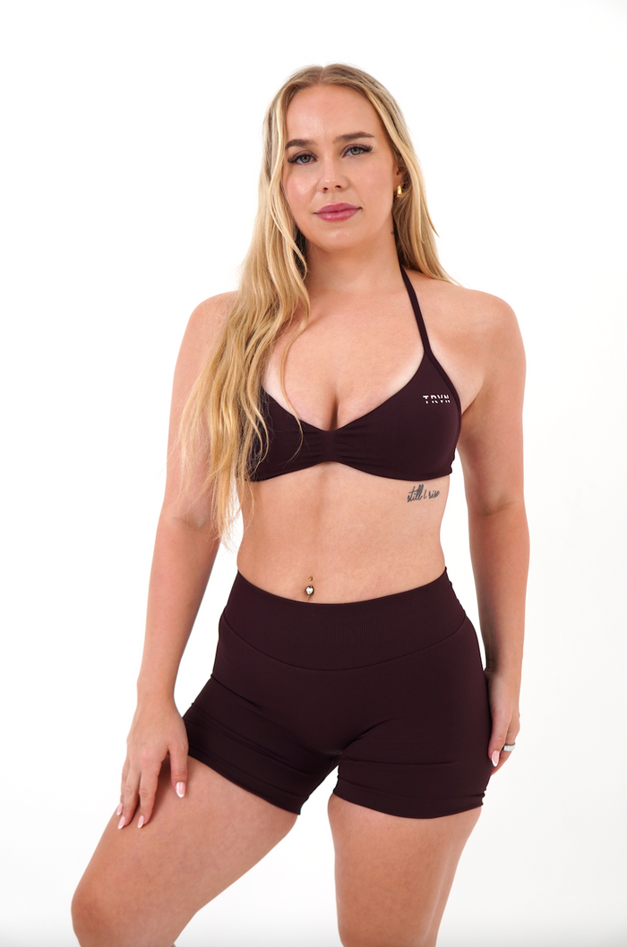 Mocha Strappy Bra