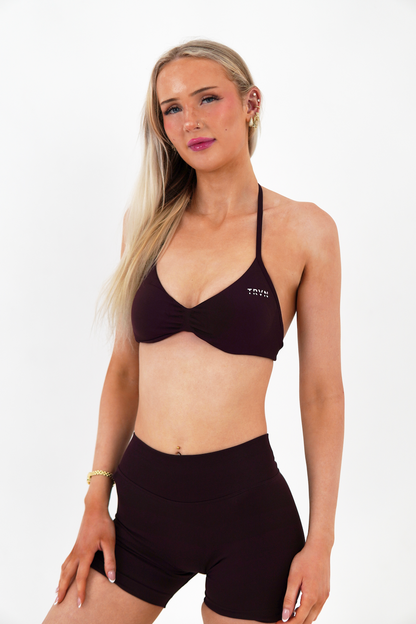 Mocha Strappy Bra
