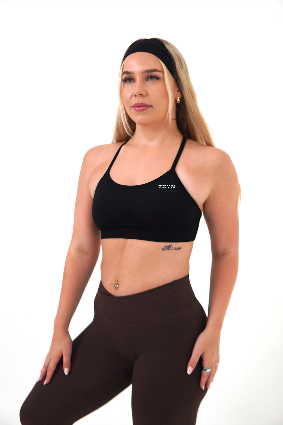 Obsidian Cross Bra