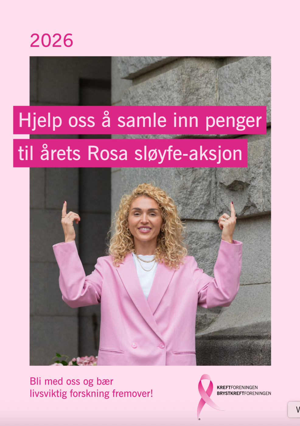 Rosa Sløyfe Aksjonen 2026