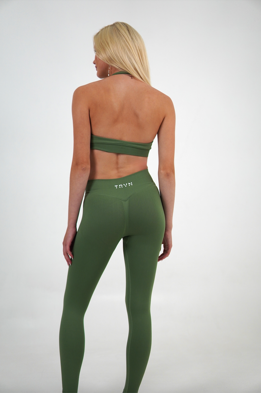 Olive Aura Leggings