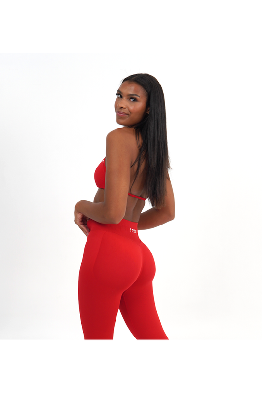 Red Velvet Leggings