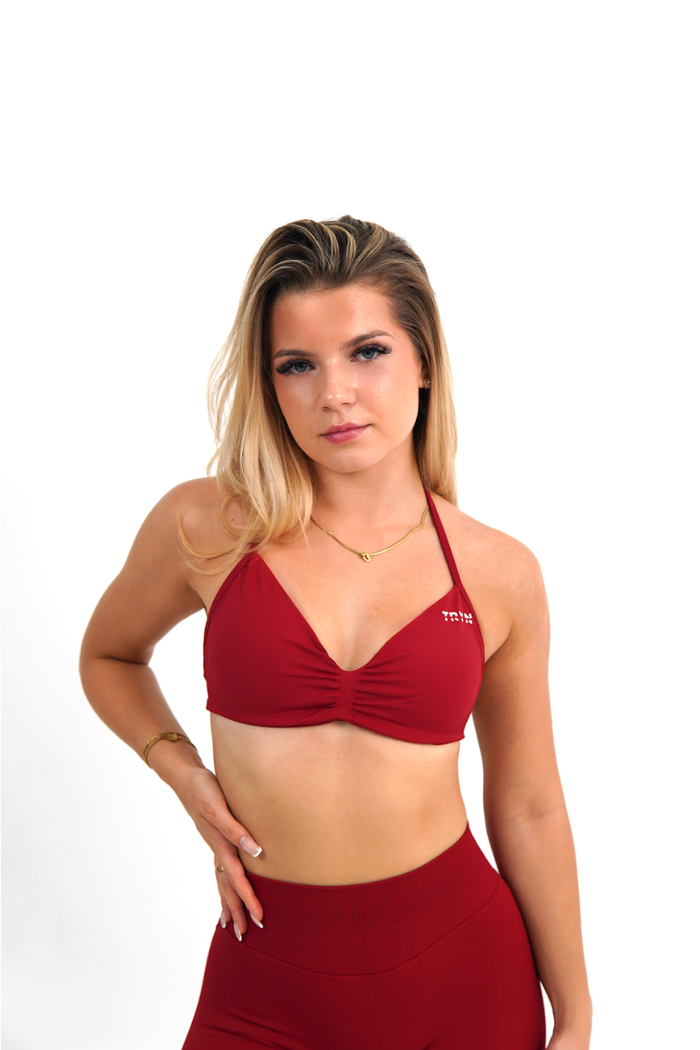 Rouge Strappy Bra