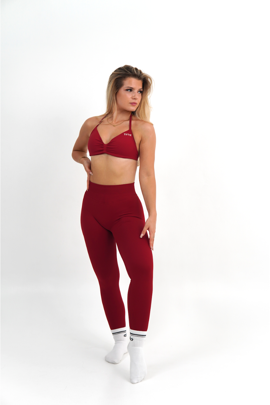 Rouge Strappy Bra