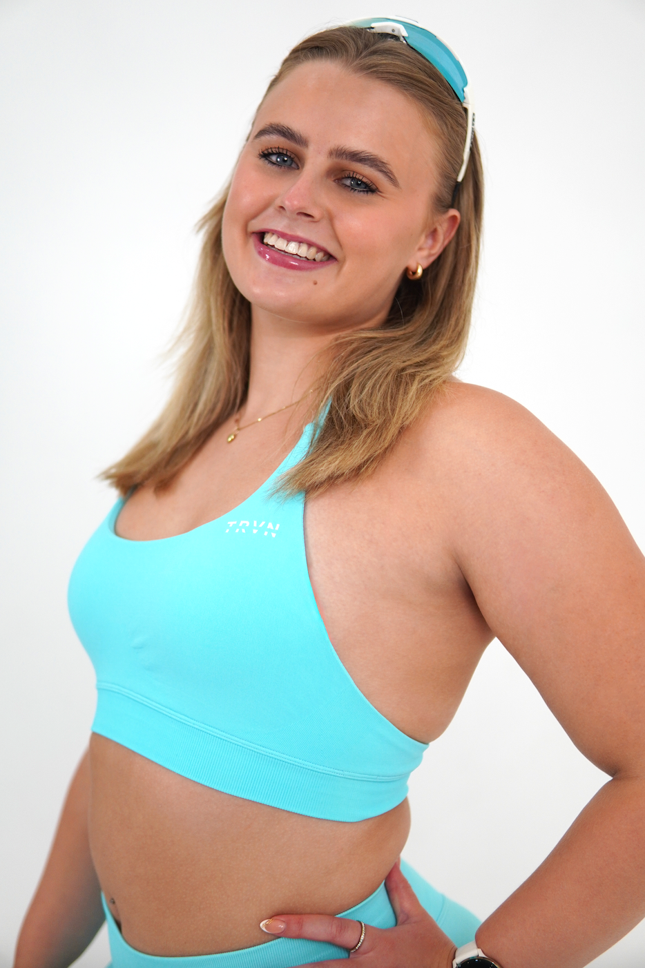 Fresh Mint Halter Bra
