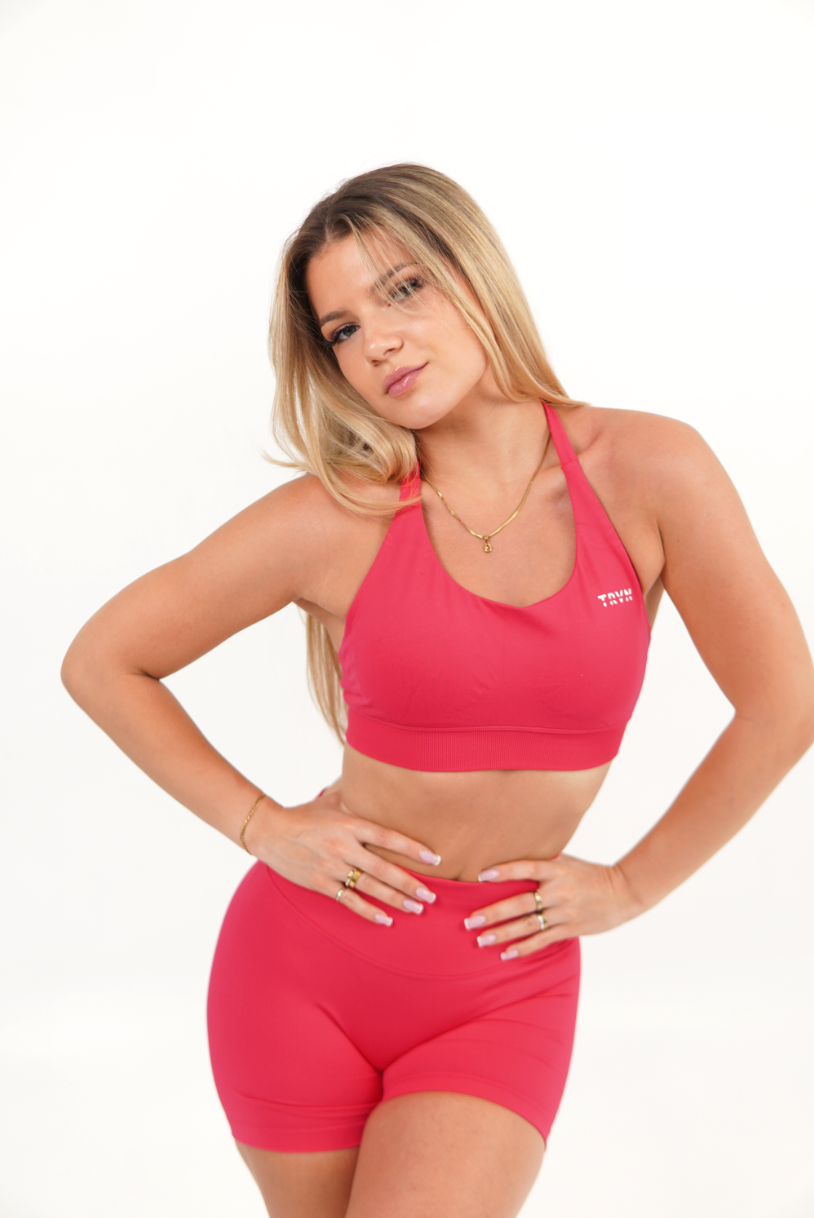 Bold Blush Halter Bra, Pre-order 