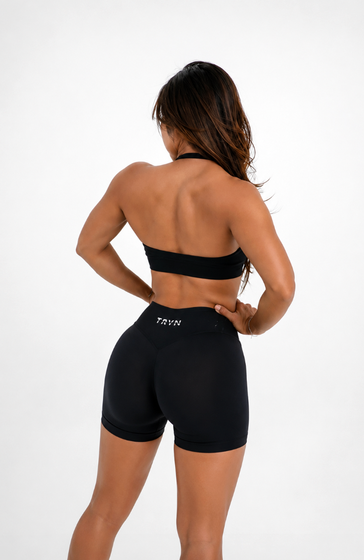 Obsidian Halter Bra