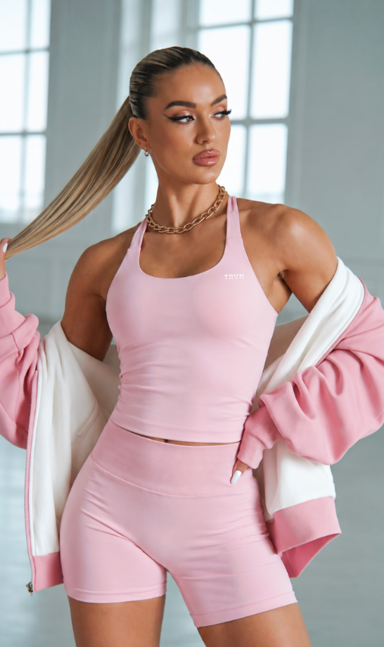 Cloud Rose Halter Top