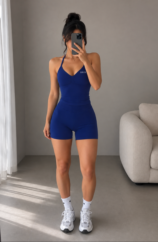 Blue Muse Strappy Top